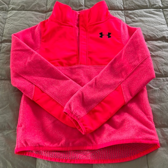 Kids Under Armour Pull Over Fleece - Picture 1 of 7